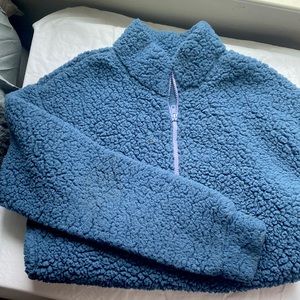 Cropped Teddy Jacket